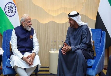 Modi, UAE President Discuss West Asia Crisis